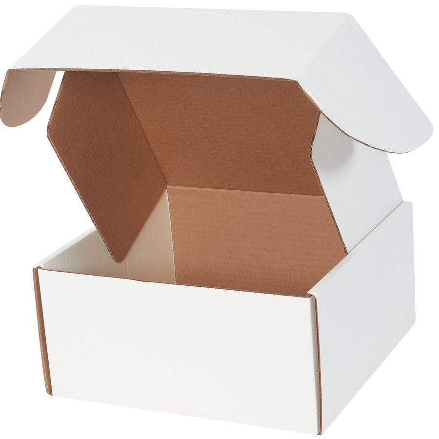 10x10x5 White Corrugated Literature Mailers 50/Bundle MFL10105 - alias listing