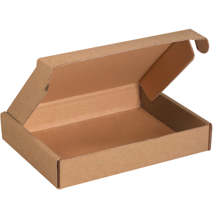 Protect your brand's documents with these ECT-32-B kraft corrugated literature mailers featuring protective side flaps and self-sealing tuck closure. Crush-resistant design assembles in seconds without tape, tape, or staples‚ideal for e-commerce brands shipping catalogs, brochures, and marketing materials in bulk. Bundle of 50 per case.