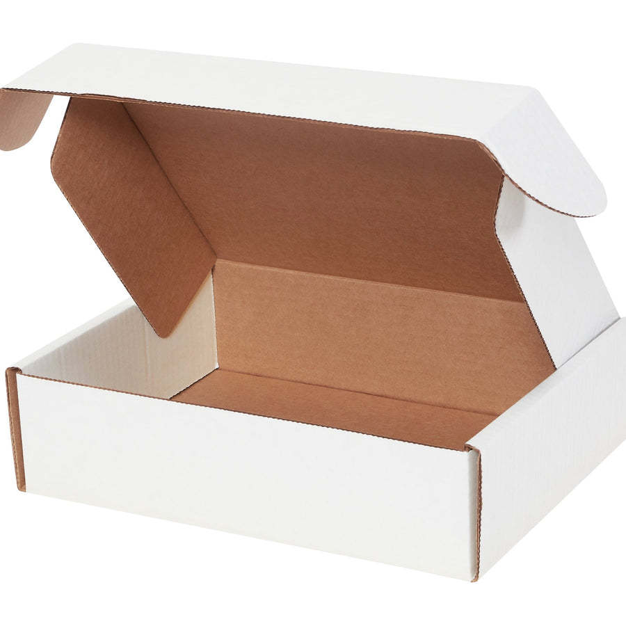 11 1/8 x 8 3/4 x 3 in White Corrugated Literature Mailers Self-Seal 50/Bundle MFL1183 - alias listing
