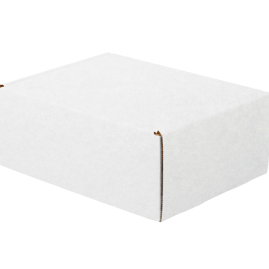 11 1/8 x 8 3/4 x 4 in White Corrugated Literature Mailers Self-Seal 50/Bundle MFL1184 - alias listing