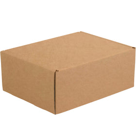 Professional kraft corrugated literature mailers built for maximum document protection. Featuring self-sealing tuck closure and protective side flaps, these 11 1/8x8 3/4x5" ECT-32-B boxes assemble instantly without tape, glue, or staples. Perfect for e-commerce brands shipping catalogs, brochures, and important documents‚sold 50 per bundle.