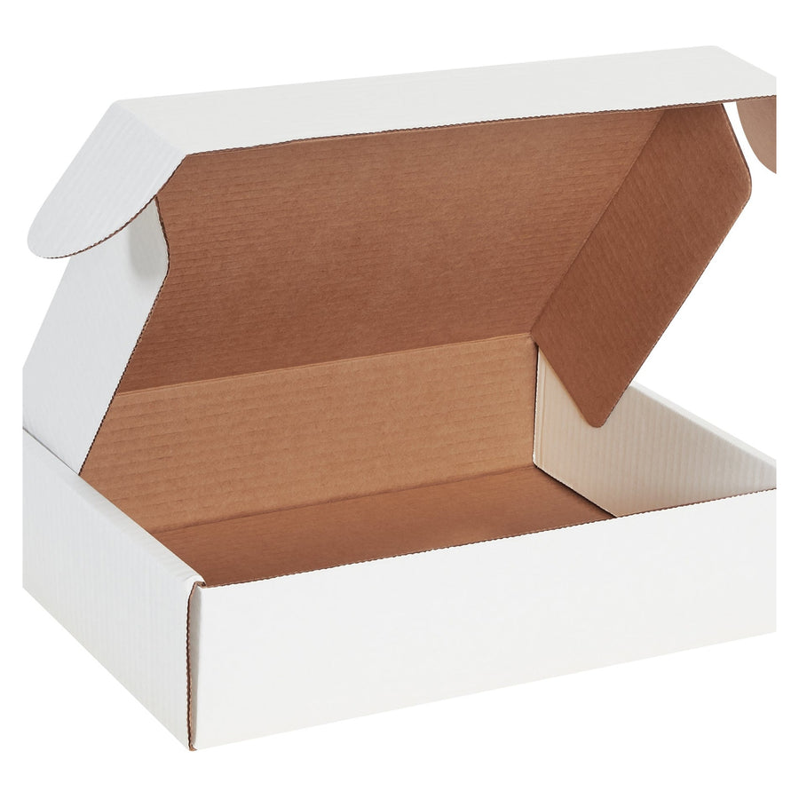 12 1/8 x 9 1/4 x 3 in White Deluxe Literature Mailers Self-Seal 50-Pack MFL1293 - alias listing
