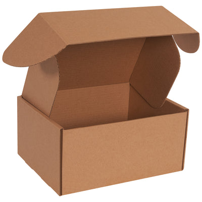 Professional-grade kraft corrugated literature mailers designed for e-commerce brands shipping catalogs, brochures, and important documents. ECT-32-B construction delivers maximum crush resistance with a self-sealing tuck closure that requires no tape, glue, or staples. Bundle of 50 mailers ready to assemble in seconds.