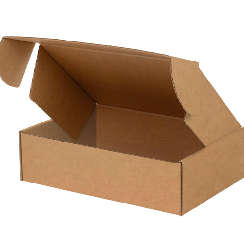 15 1/8 x 11 1/8 x 4 in Kraft Deluxe Literature Mailer 50/Bundle MFL15114K - alias listing