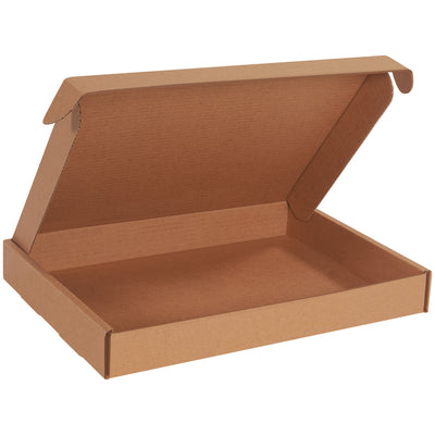 Professional 16x12x2 kraft literature mailers engineered for maximum document protection. Crush-resistant ECT-32-B corrugated construction with protective side flaps and front tuck closure assembles in seconds‚no tape, glue, or staples required. Perfect for e-commerce brands shipping marketing materials, catalogs, and important documents.
