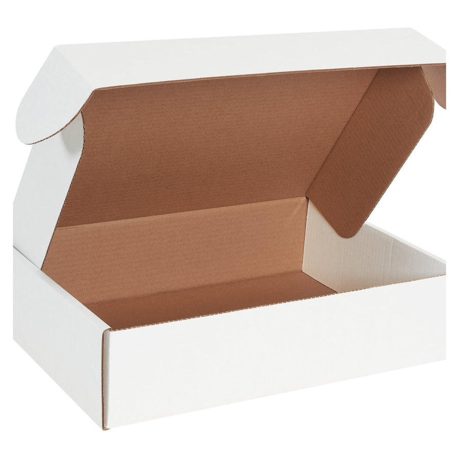 16x12x4 White Self-Seal Corrugated Literature Mailers 50/Bundle MFL16124 - alias listing