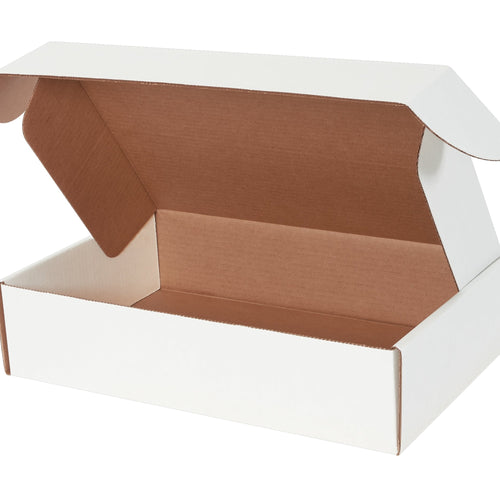 17 1/8 x 11 1/8 x 4 in White Corrugated Literature Mailers Crush Resistant 50-Pack MFL17114