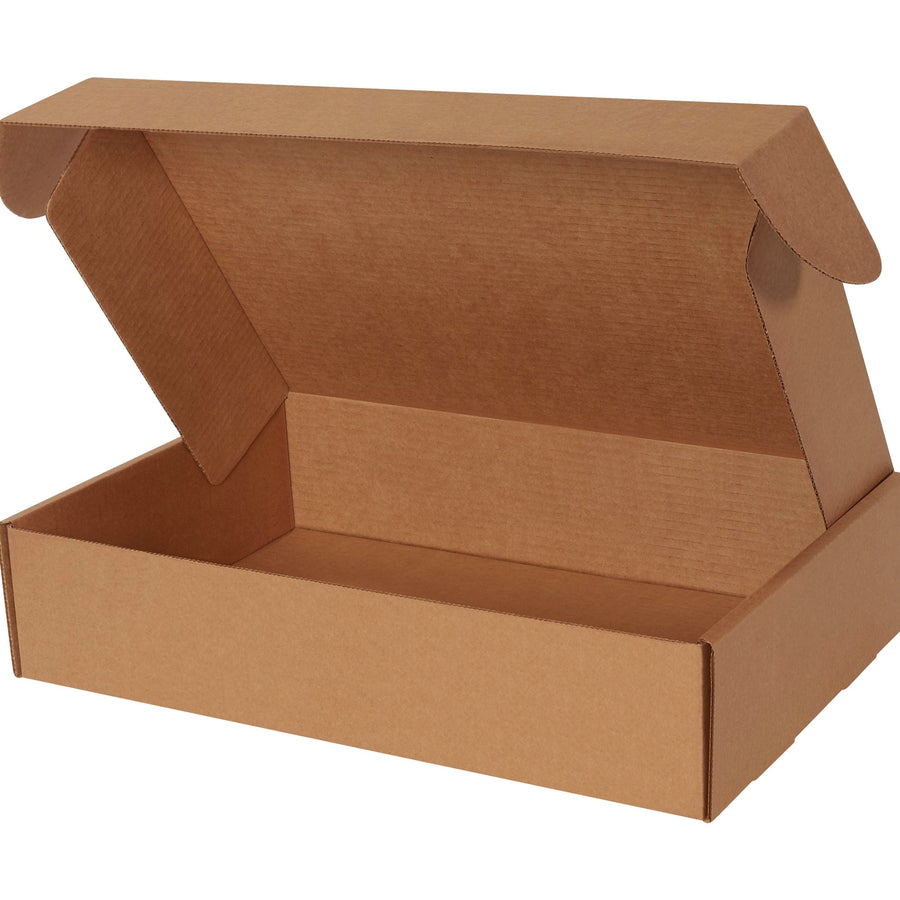 17 1/8 x 11 1/8 x 4 in Kraft Deluxe Literature Mailer Self-Seal 50-Pack MFL17114K - alias listing