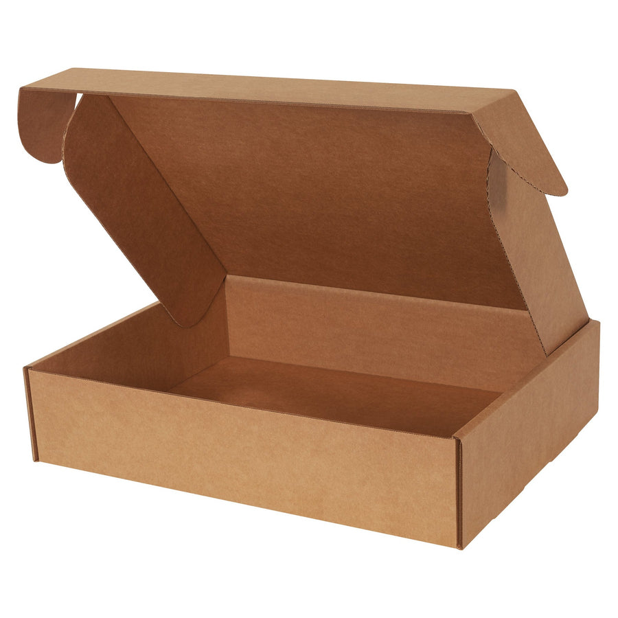 18x14x4 Kraft Corrugated Literature Mailers 25/Bundle MFL18144K - alias listing