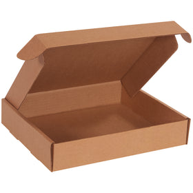 Professional-grade deluxe kraft literature mailers designed for e-commerce brands shipping documents, catalogs, and marketing materials. Features protective side flaps, self-sealing tuck closure, and strong ECT-32-B corrugated construction‚no tape or glue required. Bundle of 50 boxes (11.75" x 10.75" x 2.25").