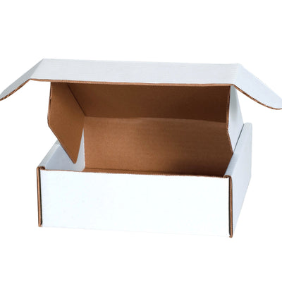8x8x2.75 White Corrugated Literature Mailers 50/Bundle MFL882 - alias listing