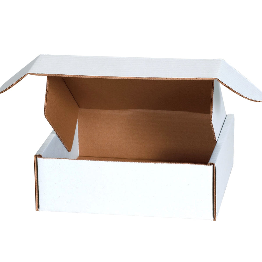 8x8x2.75 White Corrugated Literature Mailers 50/Bundle MFL882 - alias listing