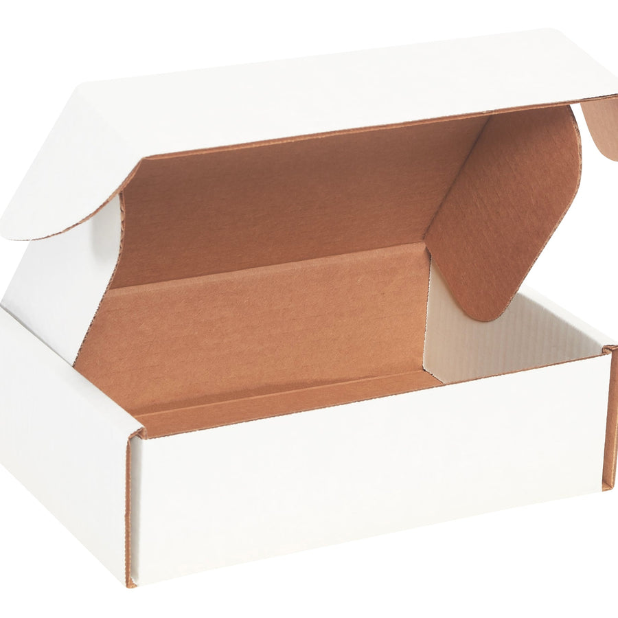 9x6.5x2.75 White Corrugated Literature Mailers 50/Bundle MFL962R - alias listing