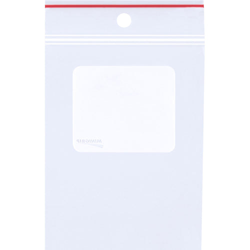 4x6 4 Mil Reclosable Hang Holes White Block Poly Bags 1000/Case MG4015