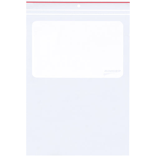 Heavy-duty 4 mil reclosable poly bags with pre-punched hang holes and large white block area for direct marking‚no labels needed. Perfect for retail display, parts organization, and food storage. Sold as a case of 1,000 bags and meet FDA/USDA food contact specifications.