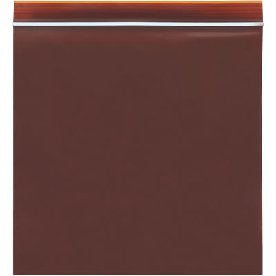 Protect light-sensitive materials with these 5x8" amber UV-blocking reclosable poly bags. 3 mil thickness with airtight zipper seals dust, dirt, and moisture. USP XXII/XXIII compliant. 1000 bags per case.