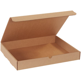 Ship documents and marketing materials with professional presentation. These 15 1/8 x 11 1/8 x 2" kraft corrugated mailers feature self-sealing construction and ECT-32-B strength, eliminating the need for tape, glue, or staples. Perfect for e-commerce brands seeking affordable, crush-resistant shipping solutions in bulk.