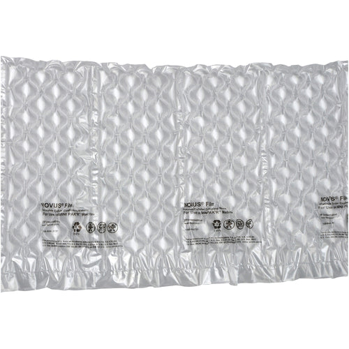 Replace up to 6 bags of loose fill with one 656-foot roll of MINI PAK'R‚Ñ¢ air cushioning film. This 1/2
