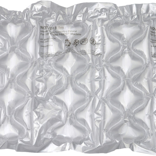 High-performance air cushioning film roll engineered for industrial shippers who demand reliability and cost savings. At 1.8 mil thickness and 656 feet long, this MINI PAK'R Large Bubble Quilt delivers superior cushioning protection while reducing material costs‚one roll replaces over 6 bags of traditional loose fill. Clear construction wraps, cushions, and interleavess fragile products for maximum shipment integrity.