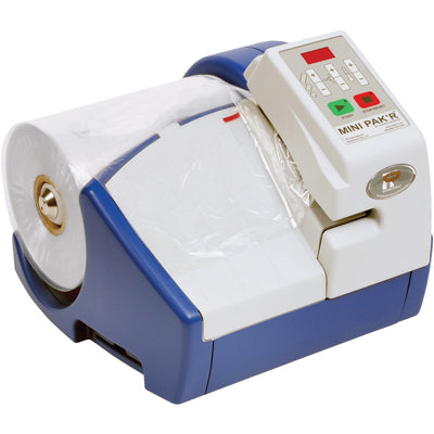 Generate protective air cushioning on demand with the MINI PAK'R machine‚creates 25 feet of cushioning per minute and fits any workspace. One roll replaces 6¬æ bags of loose fill, cutting storage costs and waste. Smart sensor technology automatically adjusts air and seal pressure for consistent, damage-free shipping protection.