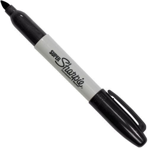 Industry-standard black permanent markers with fine point tips and fade/water-resistant, AP certified non-toxic ink. Perfect for shipping rooms, warehouses, and inventory management. Sold as a case of 12 for bulk cost efficiency.