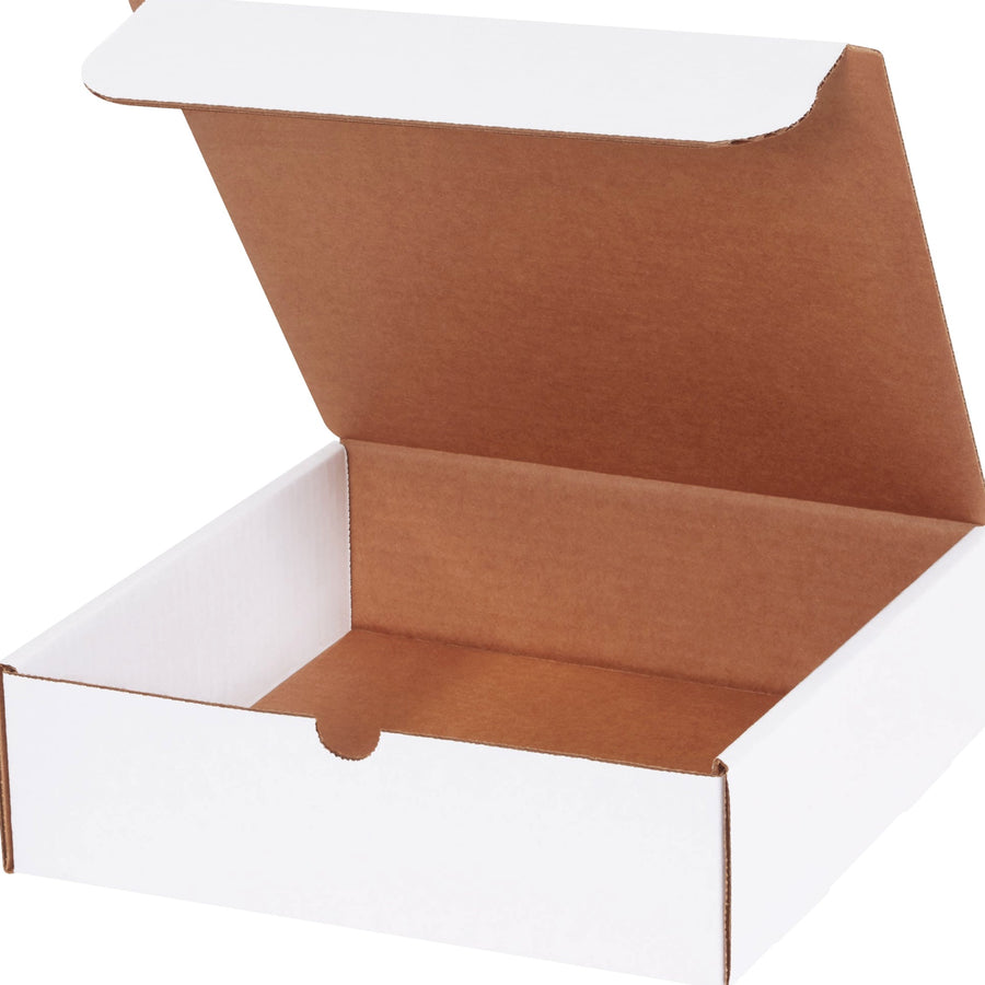 10x10x3 White Corrugated Literature Mailers 50-Pack ML10103 - alias listing