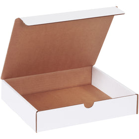 Professional 10" x 9" x 2" white corrugated literature mailers designed for e-commerce brands who need reliable, cost-effective shipping without custom tooling. Secure fold-and-tuck closure with no assembly supplies required‚just fold and ship. Sold as a bundle of 50 crush-resistant cartons.
