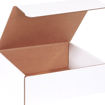 11x10x4 White Corrugated Literature Mailers 50/Bundle ML11104 - alias listing