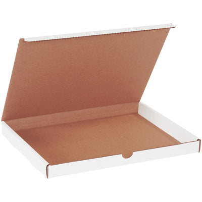 Protect and present your marketing materials with professional white literature mailers designed for e-commerce brands. These 12 1/8 x 9 1/4 x 1 corrugated mailers feature crush-resistant ECT-32-B construction and secure fold-and-tuck tabs‚no additional supplies required. Bundle of 50 delivers the perfect fit without custom carton costs.