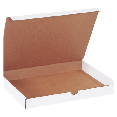12 1/8 x 9 1/4 x 1 1/4 in White Corrugated Literature Mailers 50-Pack ML1291R - alias listing