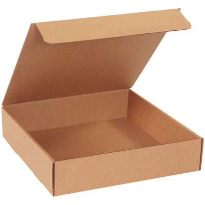 Ship marketing materials and documents with confidence using these 13x13x3 kraft literature mailers. Built from strong ECT-32-B corrugated cardboard with self-sealing design‚no tape, glue, or staples required. Perfect for e-commerce brands seeking professional presentation at scale.