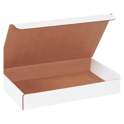 14 1/8 x 8 3/4 x 2 in White Corrugated Literature Mailers Self-Seal 50/Bundle ML1482 - alias listing