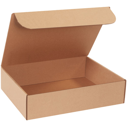 Ship documents and marketing materials with confidence using these 16x12x4 kraft corrugated mailers. ECT-32-B strength provides crush resistance while the self-seal, fold-and-tuck design assembles in seconds without tape, glue, or staples. Get 50 literature mailers per bundle at wholesale pricing.