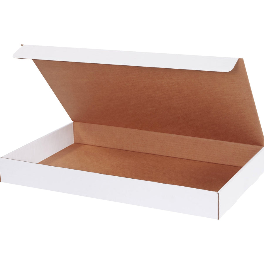 23x13x2.5 ECT-32-B White Corrugated Literature Mailers ML23132 - alias listing
