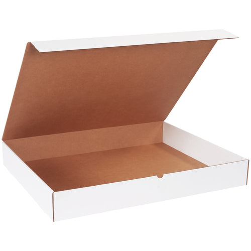Premium 30x24x4 white corrugated literature mailers engineered for e-commerce brands who demand professional presentation without custom carton costs. ECT-32-B construction delivers crush-resistant protection, while integrated tabs ensure secure closure‚no additional supplies needed. Sold as a convenient 25-pack bundle.