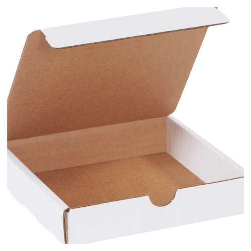 6x6x1.25 White Self-Seal Corrugated Literature Mailers 50-Pack ML661 - alias listing