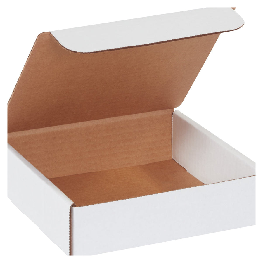 6x6x2 White Self-Seal Corrugated Literature Mailers 50-Pack ML662 - alias listing