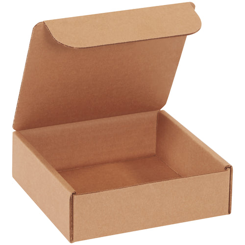 Professional-grade 6x6x2 literature mailers manufactured from ECT-32-B kraft corrugated for maximum protection without custom costs. Self-sealing fold-and-tuck design assembles instantly‚no tape, glue, or staples required. Ideal for e-commerce brands shipping catalogs, brochures, and documents in bulk.