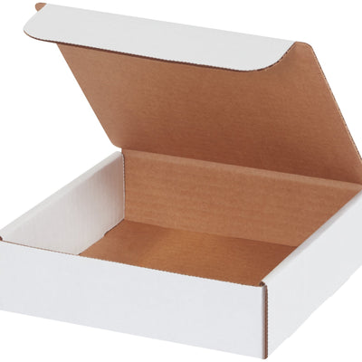 7x7x2 White Self-Seal Corrugated Literature Mailers 50-Pack ML772 - alias listing