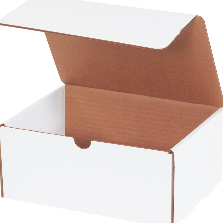 9x6.5x4 White Corrugated Literature Mailers 50/Bundle ML964 - alias listing