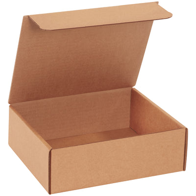 Ship documents and literature with confidence using these 9x7.5x3 kraft corrugated mailers. Self-sealing design assembles in seconds without tape, glue, or staples. Each bundle includes 50 crush-resistant mailers manufactured from durable ECT-32-B corrugated material‚the professional standard for e-commerce brands.