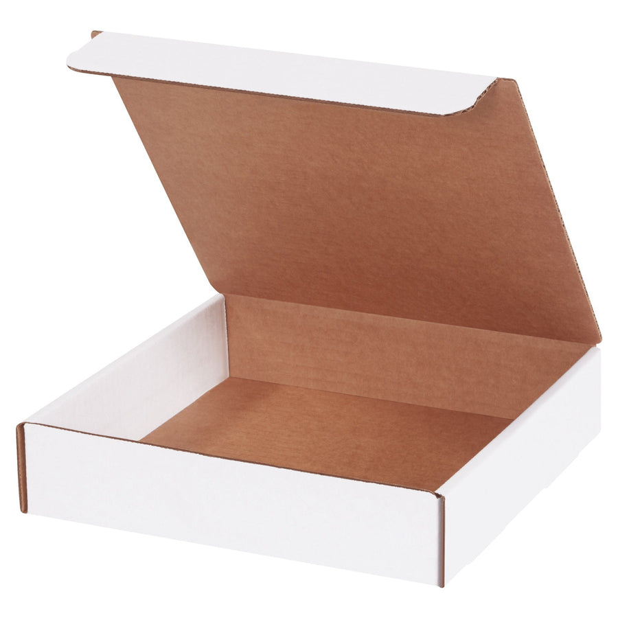 9x9x2 White Self-Seal Corrugated Literature Mailers 50/Bundle ML992 - alias listing