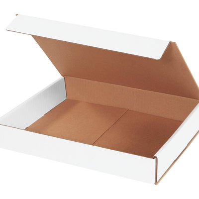 12x9x2 ECT-32 White Corrugated Mailers 50/Bundle MLR1292 - alias listing