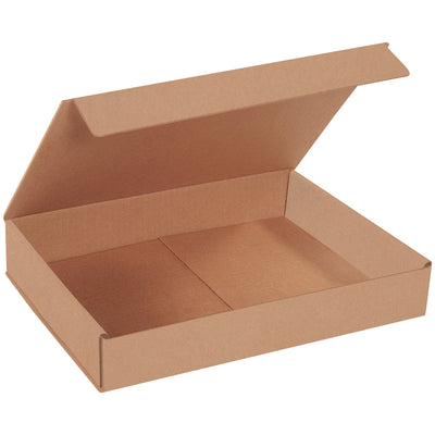 Save warehouse space and shipping costs with these ECT-32-B crush-resistant kraft corrugated mailers in 12x9x2 dimensions. One-piece folding design requires no tape, glue, or staples‚ready to pack in seconds. Bundle of 50 ships and stores flat for maximum efficiency.