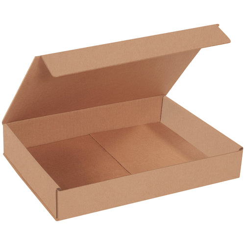 Save warehouse space and shipping costs with these ECT-32-B crush-resistant kraft corrugated mailers in 12x9x2 dimensions. One-piece folding design requires no tape, glue, or staples–ready to pack in seconds. Bundle of 50 ships and stores flat for maximum efficiency.