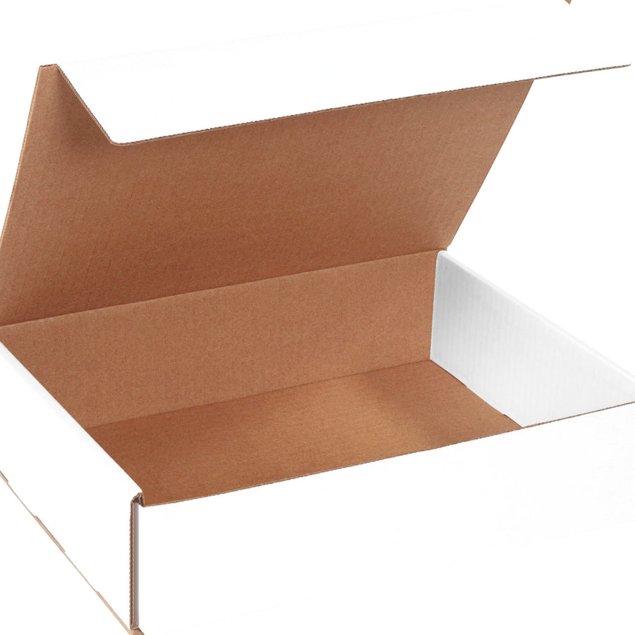 12x9x3 ECT-32 White One-Piece Corrugated Mailers 50-Pack MLR1293 - alias listing