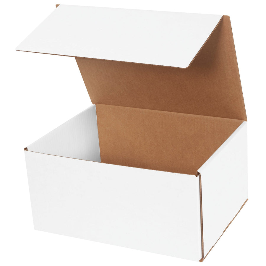 12x9x6 ECT-32 White Corrugated Mailers 50/Bundle MLR1296 - alias listing