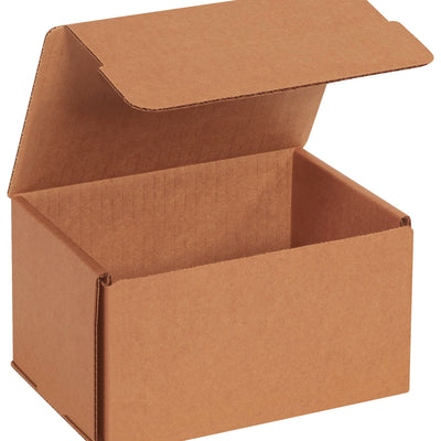 6.5x4.9x3.75 ECT-32 Kraft Corrugated Mailers 50/Bundle MLR4K - alias listing