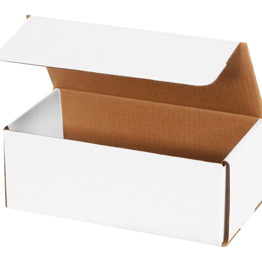 10 x 4 7/8 x 3 3/4 in ECT-32-B White Crush Resistant Corrugated Mailers 50-Pack MLR6 - alias listing