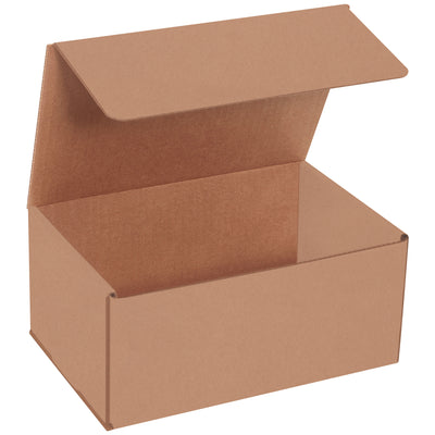 ECT-32-B kraft corrugated mailers deliver double-wall crush resistance in a one-piece, fold-and-tuck design that requires no tape, glue, or staples. These 9" x 6" x 4" shipping mailers fold flat for 50% storage savings while protecting small items like tools, glassware, and fragile products. Bundle of 50 keeps your fulfillment operation efficient and cost-effective.